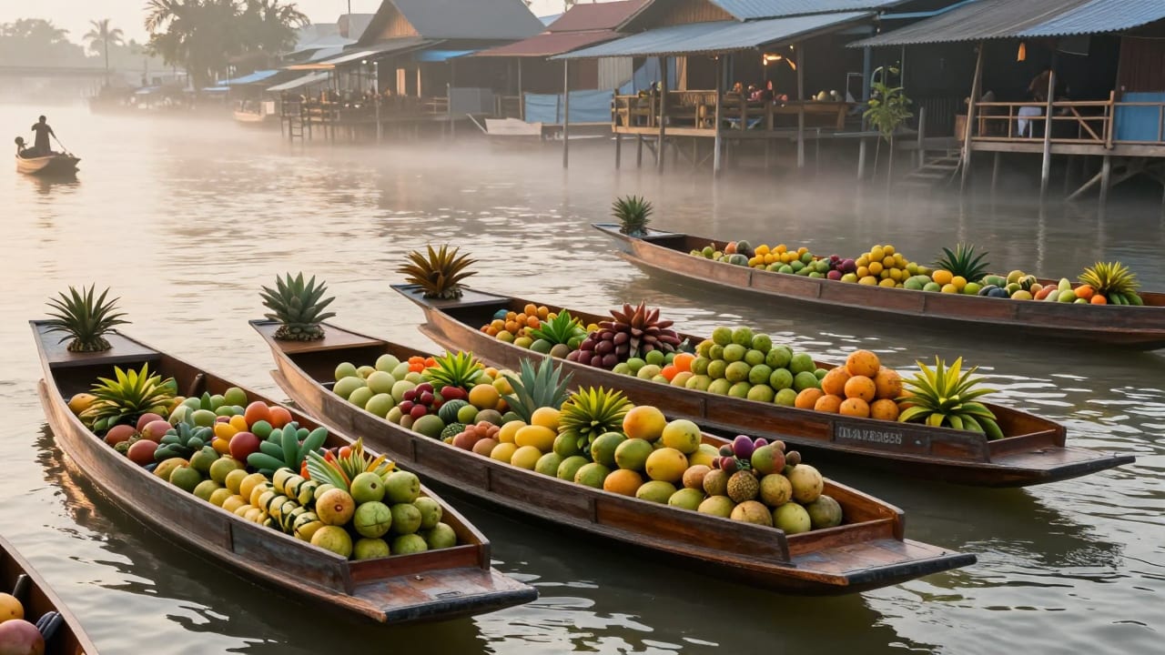 Pasar Terapung Pagi